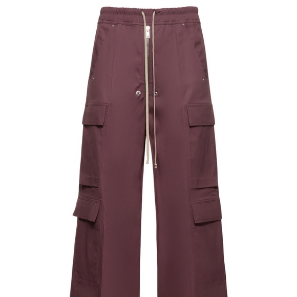 Rick Owens Other - RICK OWENS Belas drawstring cargo pants in amethyst